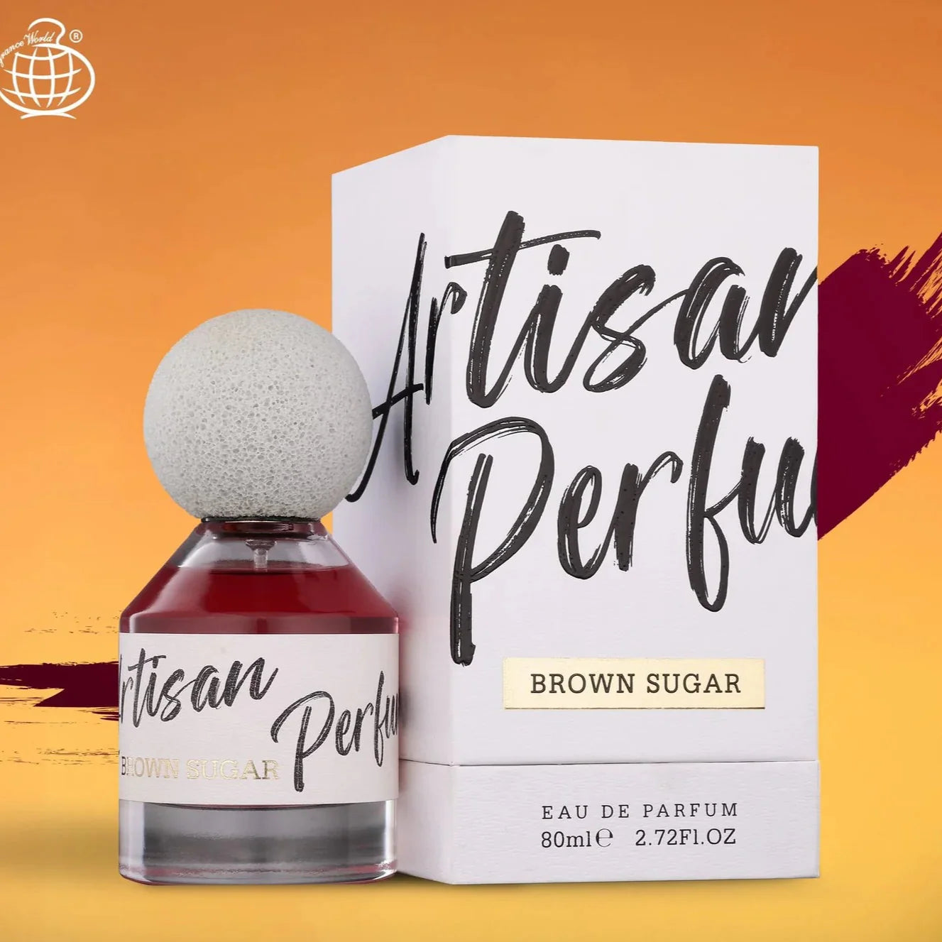 Parfum gourmand sucré Fragrance World Brown Sugar 80ml