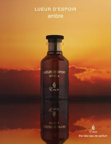 Lueur d’Espoir Ambre 100ML – Parfum Boisé Ambré Épicé