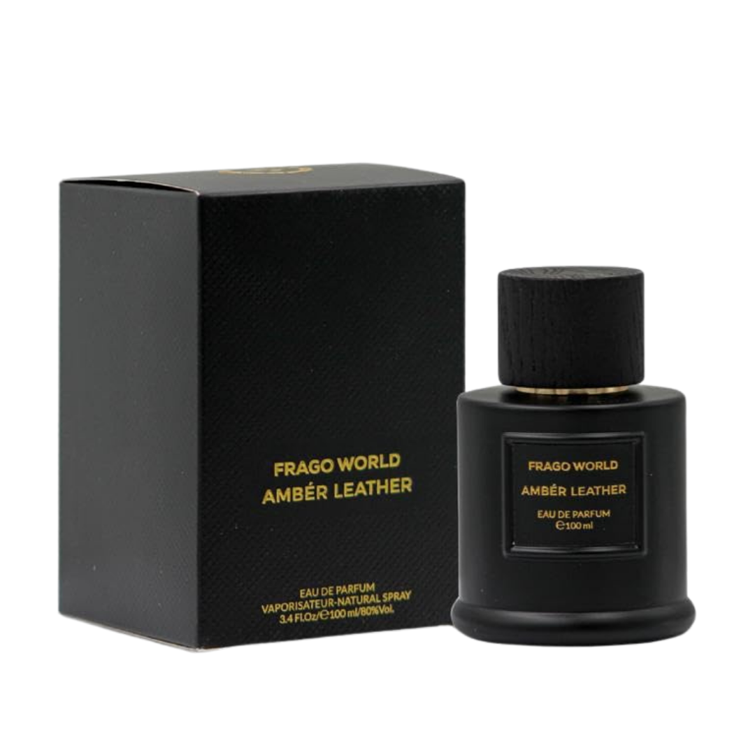 Parfum cuir homme ambre bois intense 100ml Fragrance World