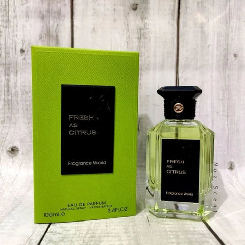 Fragrance World - Fresh As Citrus| Eau de Parfum Mixte 100ML