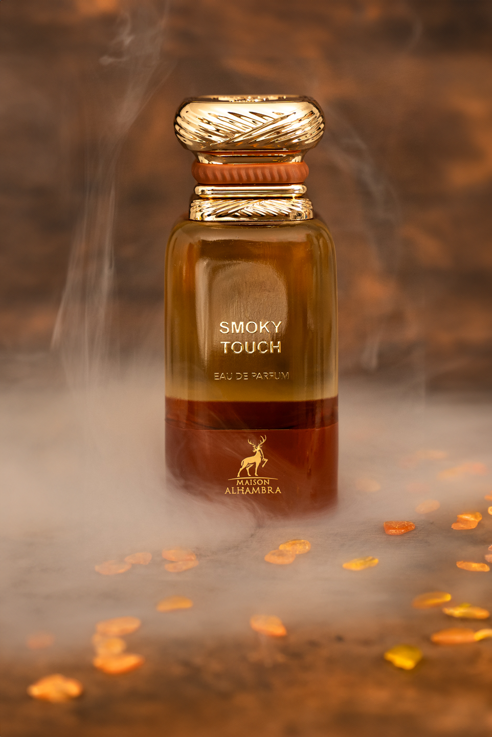 Maison Alhambra parfum smoky touch eau de parfum 80ML cuiré